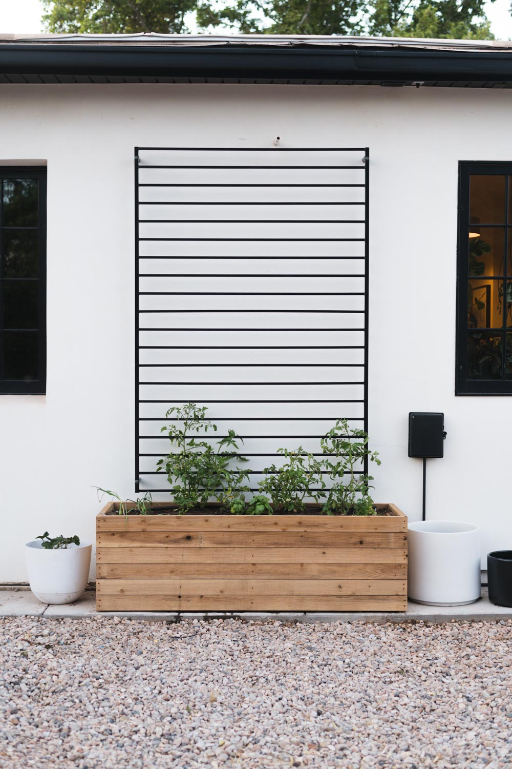 DIY Fence Panel Trellis