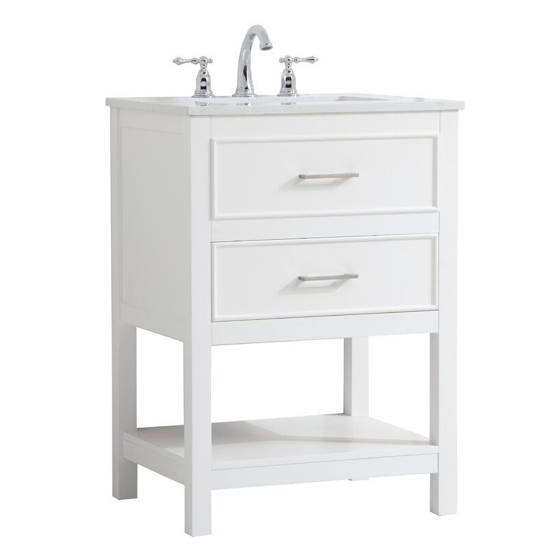 Pin On Small Bathroom - 24 Inch White Bathroom Vanity With Quartz Top Pin On Small Bathroom - 24 Inch White Bathroom Vanity With Quartz Top