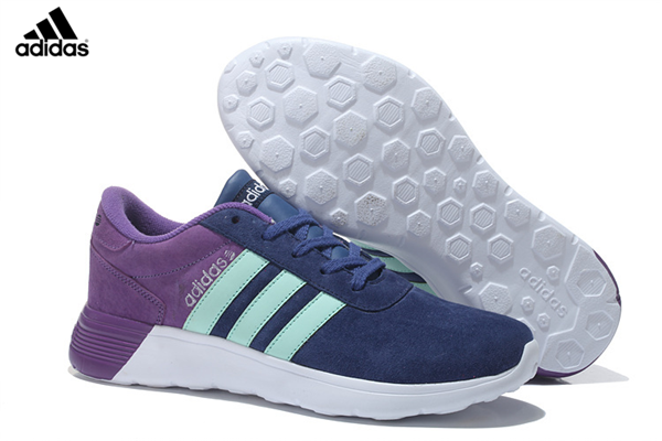 blue and purple adidas shoes