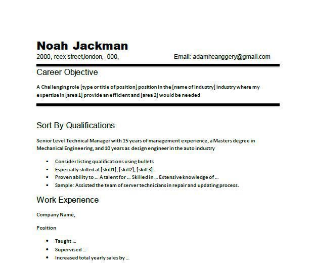 examples pinterest good objective for resume essay leadership