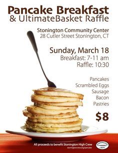 pancake breakfast fundraiser philanthropy pinterest