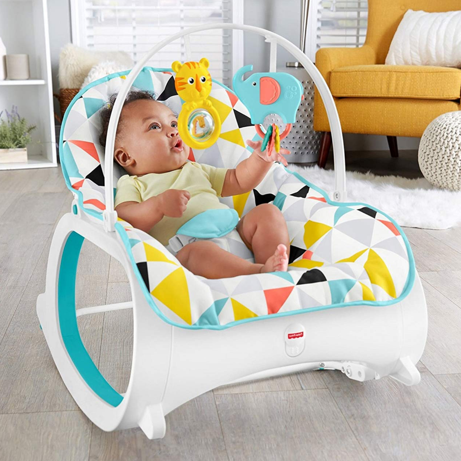 New Baby Bouncing Chair Newborn Infant Rocking Swing Seat Safety Bouncer