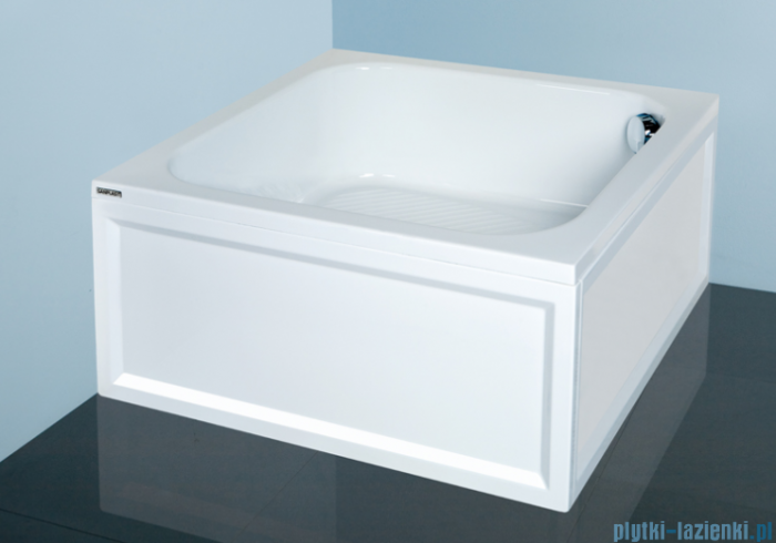Brodzik kwadratowy Classic marki Sanplast Seria: ClassicKod produktu: 615-010-0230-01-000Kolor: białyWymiary: - 90x90x28cmGłębokjość: 28cmWymiar A: 90cmWymiar B: 90cmMateriał: akryl sanitarnyStelaż do brodzika w komplecieGwarancja producenta na niezmienność barwy akrylu oraz inne wady powierzchni akrylu wynosi 84 miesiące! Marka Sanplast funkcjonuje na rynku od 1983 roku. Wybór tego producenta gwarantuje kreatywność rozwiązań, duży komfort użytkowania, oraz wysoką estetykę wykonania.... Alcove Bathtub, Classic, Products, Derby, Classic Books, Gadget