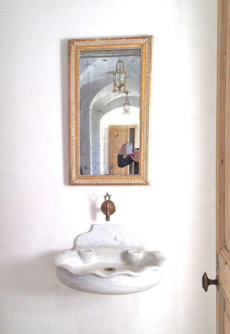 Bathroom Shell Marble Shapped Sinks By Ancient Surfaces For