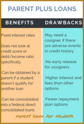 Best options for student loans for the parent