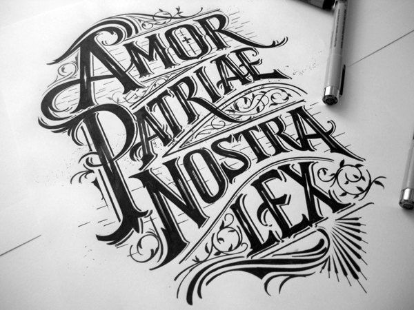 Inspirasi Tipografi 5 Tulisan Tangan Font huruf Inspirasi Tipografi 5 Tulisan Tangan Font huruf