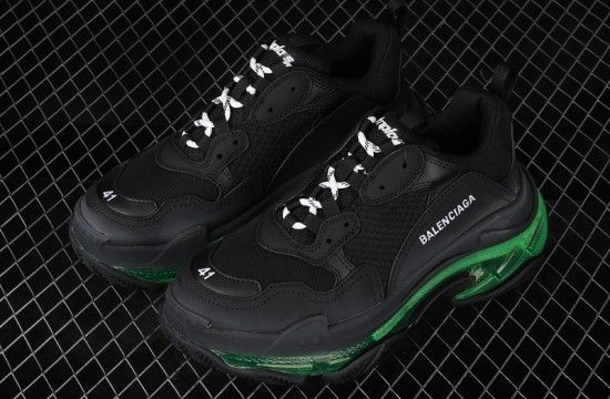 green and black balenciaga