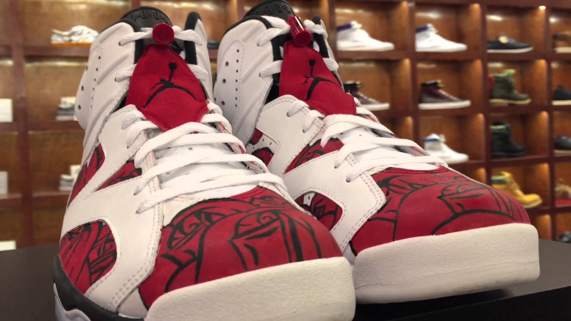 custom jordans 6