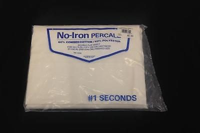 vintage nip springmaid wamsutta 1 seconds no iron percale double springmaid no iron percale sheets