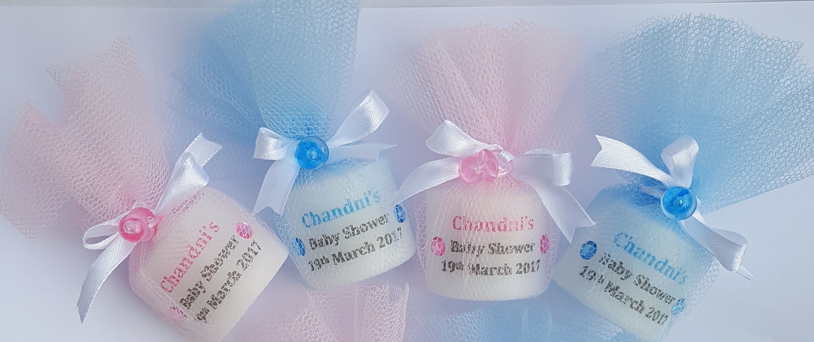 personalized baby shower candles
