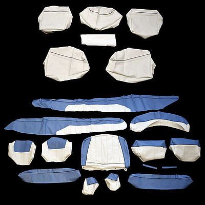 Bayliner 195 Nb Oem Blue White Vinyl Marine Boat Seat Cover Skin Kit Baylinerboataccessories Covers Seats Boats - Bayliner Capri Seat Covers Bayliner 195 Nb Oem Blue White Vinyl Marine Boat Seat Cover Skin Kit Baylinerboataccessories Covers Seats Boats - Bayliner Capri Seat Covers