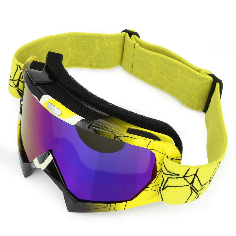 Blue Adult Dirt Bike Motocross Motorcycle Racing Atv MX GOGGLES Moto Offroad