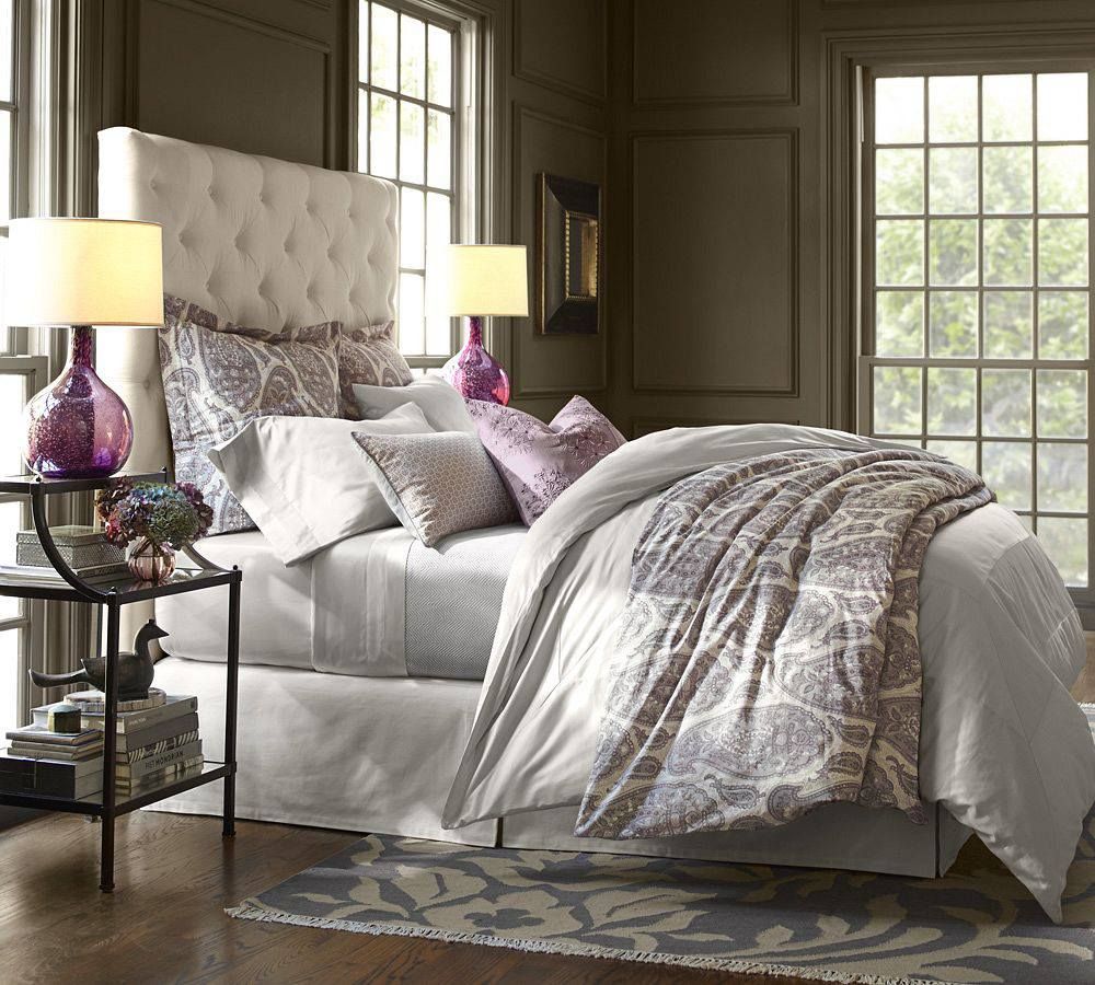 Pottery Barn Asher Duvet Bedroom design, Bedroom decor