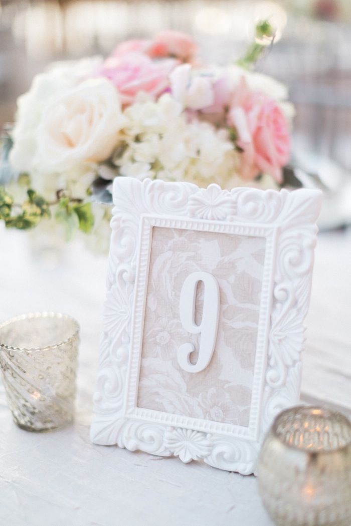 Florida Wedding On The Sarasota Bay Table Numbers Wedding Reception Table Number Idea Photo Hunter Ryan