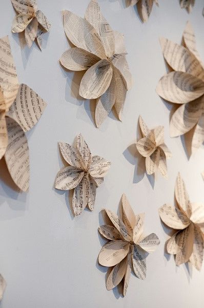 Diy Newspaper Rose Hairpins Diy Newspaper Newspaper Flowers