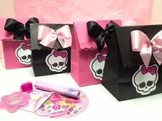 Monster High Party Bags Favors By Kute Kreations In 2018 Monster High Party Bags