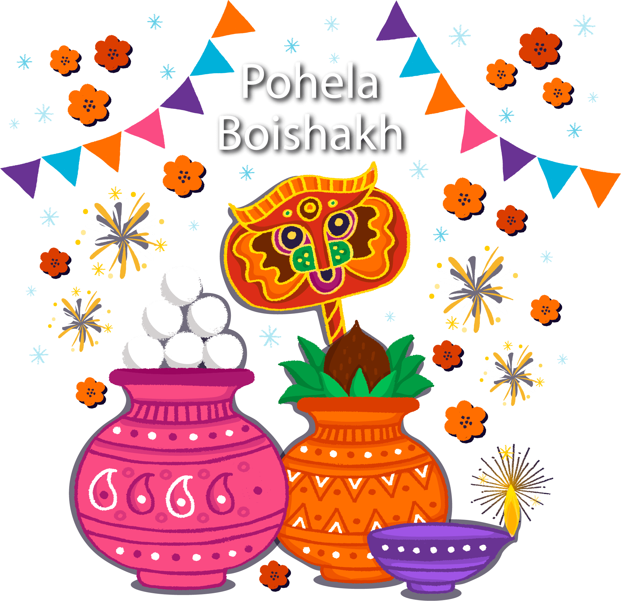 Bengali New Year, Bengali News, New Year Images, Png Images, Newyear, Clip Art, Abstract