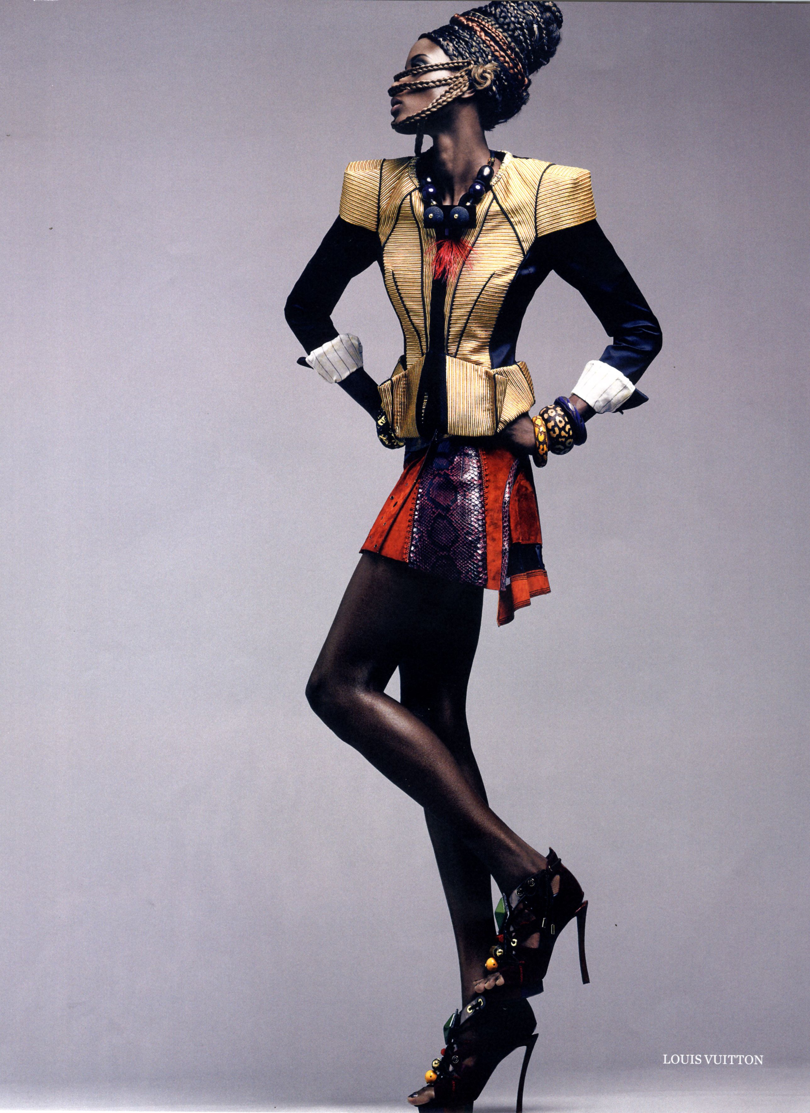 Aminata Niaria Louis Vuitton (With images) Louis vuitton, Model, Vuitton