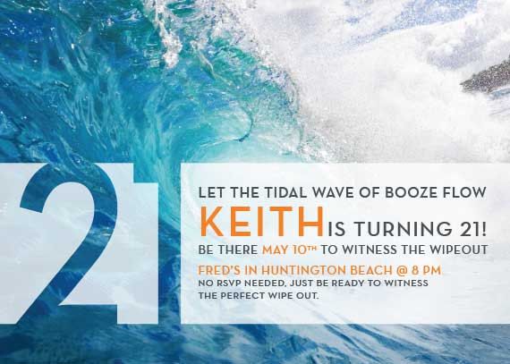 21st birthday invitation by chuck and axel invites and paper goods