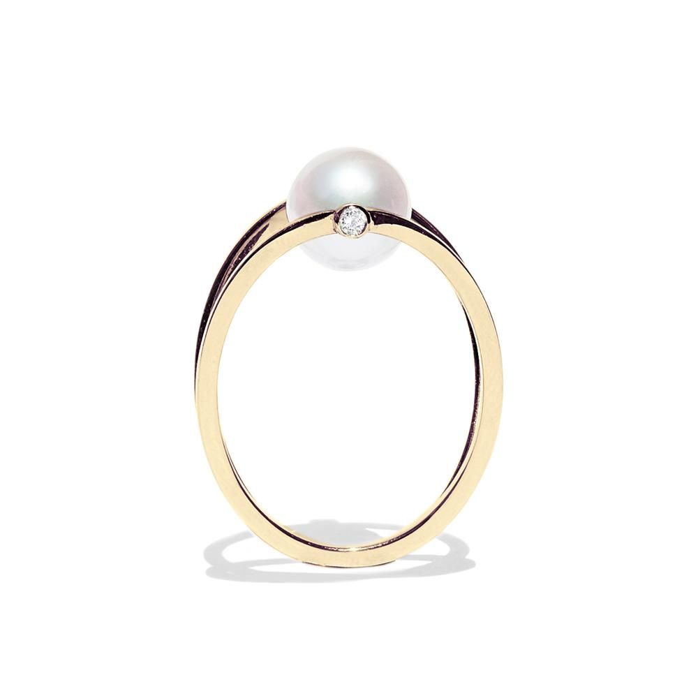 bague solitaire perle bague solitaire perle