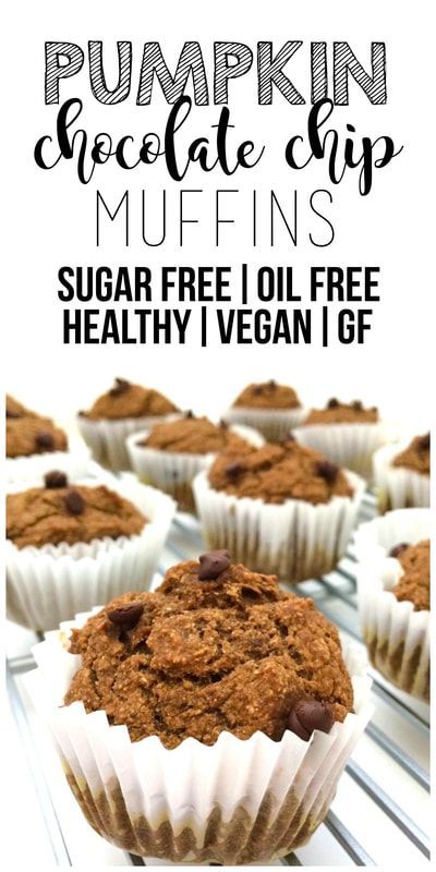 Vegan Pumpkin Chocolate Chip Muffins Vegan Pumpkin Chocolate Chip Muffins