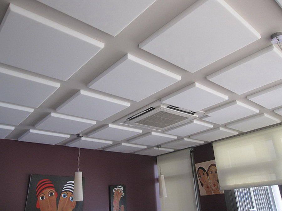 Pannelli Acustici In Tessuto Pannelli Acustici Decorazioni Soffitto Soffitto Caduto
