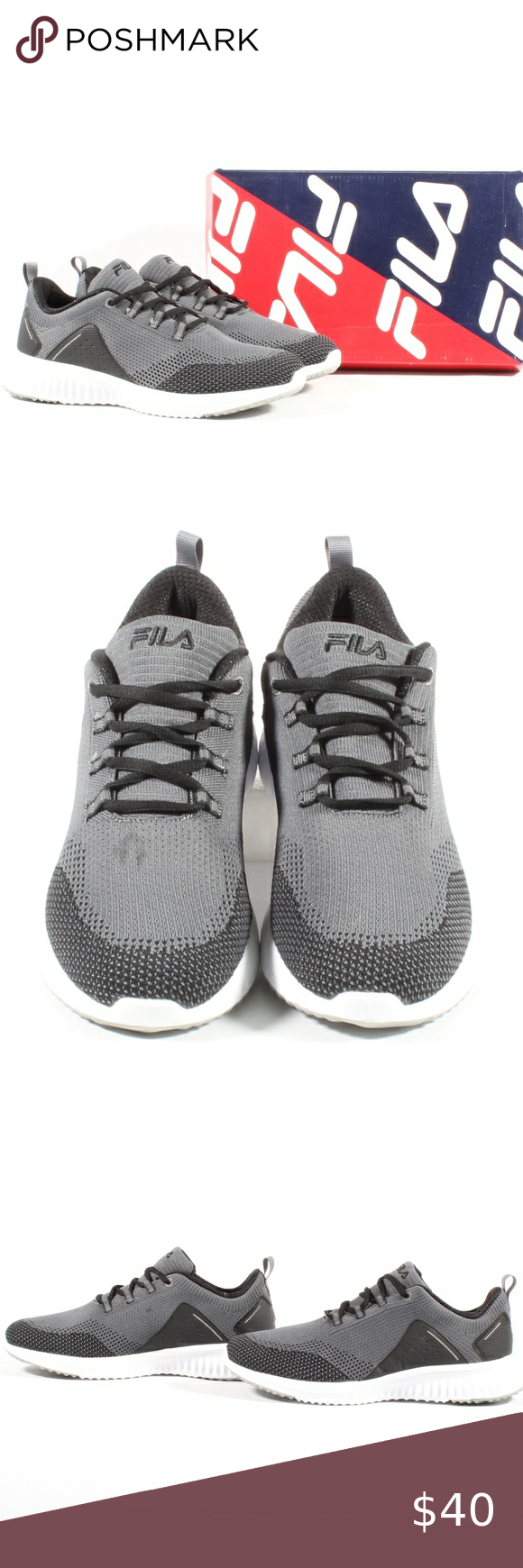 Fila Verso Mens Athletic Running Shoes Sneakers Running Shoes Sneakers Mens Athletic Shoes Sneakers Running Shoes For Men