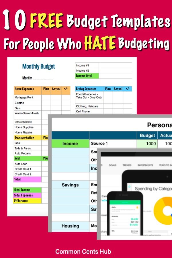 10 easy budget templates that ll make budgeting simple quick budget tool