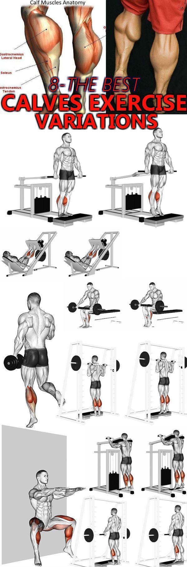 8 Mistakes That Are Keeping Your Calves Small #fitness #exercises