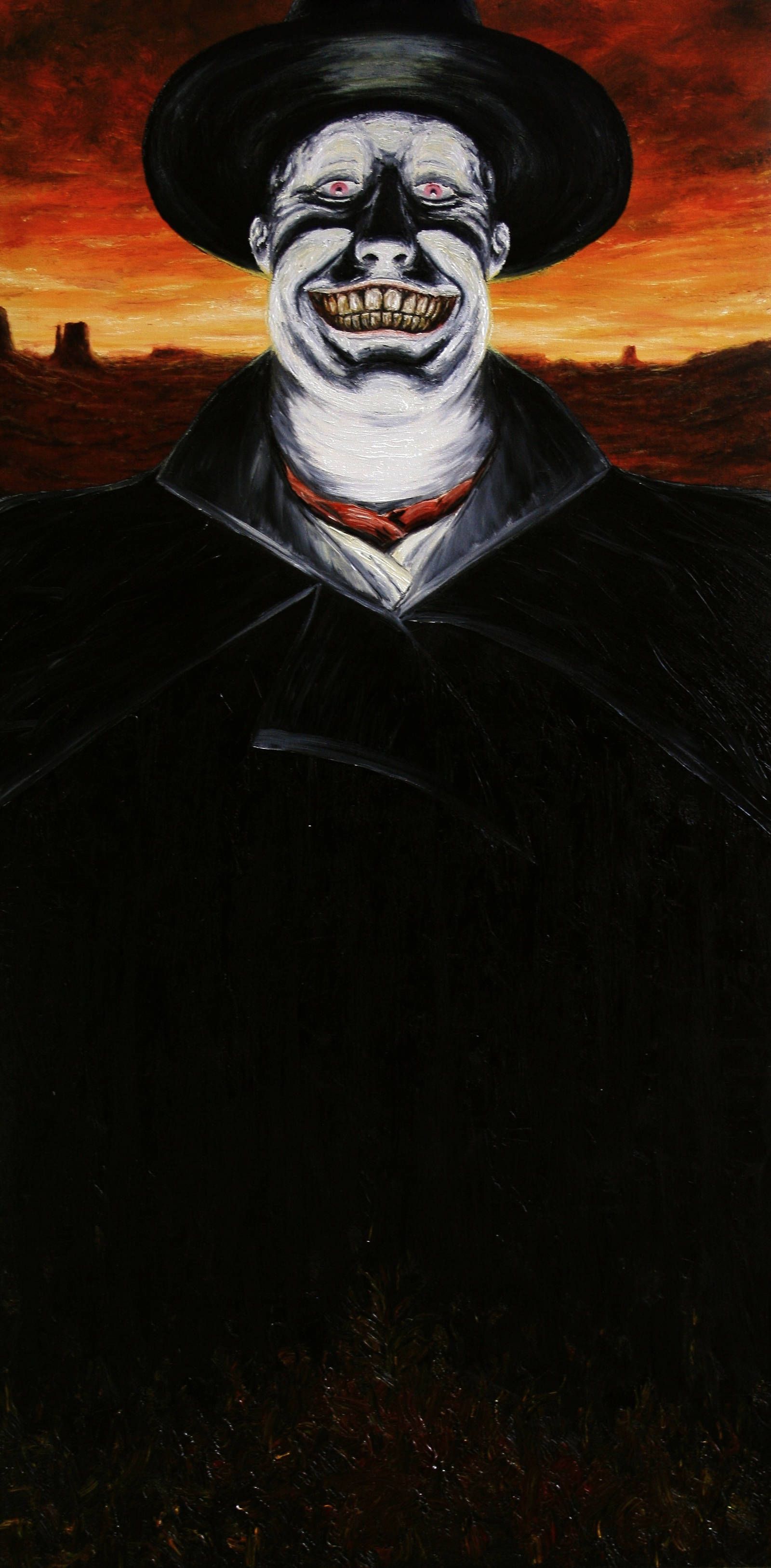 Judge Holden Portrait Blood Meridian Horror Goth Printable Art Deco