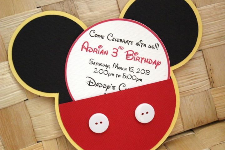 mickey mouse birthday invitation isaiahs birthday ideas mickey mouse diy invitations