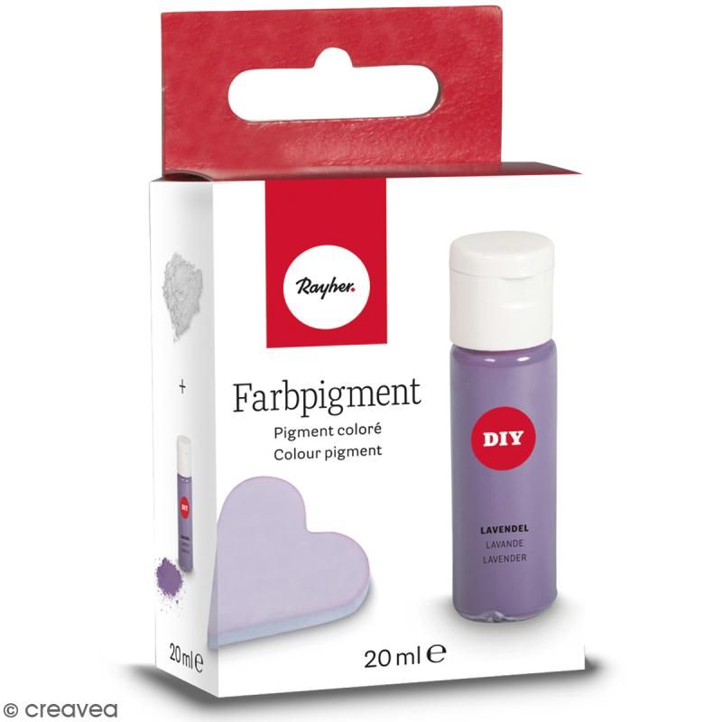 Pigment coloré pour béton créatif - Lavande - 20 ml - Préparation pour béton créatif - Creavea