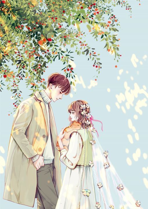 Anh ấy là một người đàn ông quyền lực, đẹp trai và đắt giá với một trái tim trong sáng và ít ham muốn. Một hôm, người vệ sĩ đến báo: "Thưa Sư phụ, Bà bị sai làm tình nhân!" Manga Couple, Anime Love Couple, Anime Couples Manga, Spring Pictures, Blue Aesthetic Pastel, Couple Illustration, Cute Cartoon Girl, Digital Art Girl, Beautiful Paintings