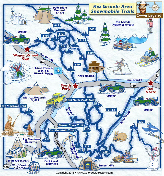 South Fork Del Norte Snowmobile - 6cfb46c3a43223c9b4c5ad76058ed7f9