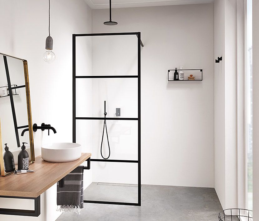 Inloopdouche | Inloopdouche, Douche scherm, Badkamer verbouwen