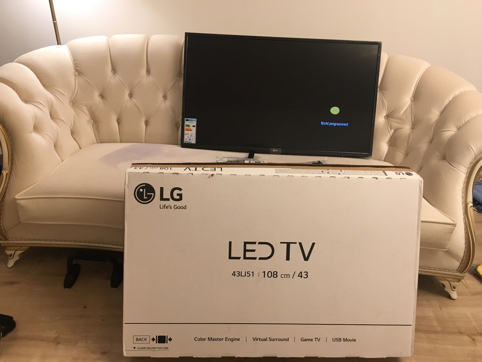LG 43LJ515V LED TV mit sagenhaften 108cm 43 Zoll Bildschirmdiagonale Ebay LED TV LG 43LJ515V LED TV mit sagenhaften 108cm 43 Zoll Bildschirmdiagonale