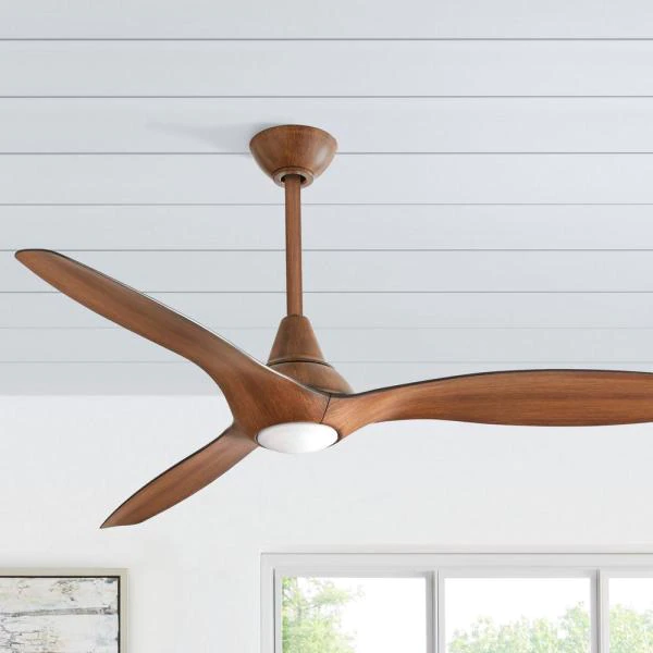 56 Inch Ceiling Fan Light Kit Remote Control LED Indoor Distressed Koa 3 Blade 56 Inch Ceiling Fan Light Kit Remote Control LED Indoor Distressed Koa 3 Blade
