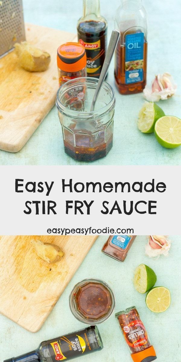 Easy Homemade Stir Fry Sauce Make delicious, quick and easy stir fries every time with my Easy Home Easy Homemade Stir Fry Sauce Make delicious, quick and easy stir fries every time with my Easy Home