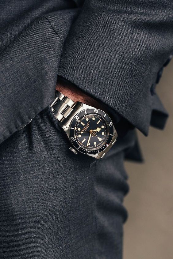 Any type, any style – we can’t resist the powers of a good wristwatch. Regardless of your gender, age or style – a designer watch is just the perfect everyday accessory that will take your outfit to the next level. However, if you’re wearing your watch every day, your style can get a bit monotonous. When you’re ready to trade your old timepiece for something more your speed (pun intended) then simply sell your designer wristwatch to us for something more stylish. READ MORE. Trendy Watches, Best Watches For Men, Elegant Watches, Luxury Watches For Men, Cool Watches, Rolex Watches, Designer Watches For Men, Tudor Black Bay, Watches Photography