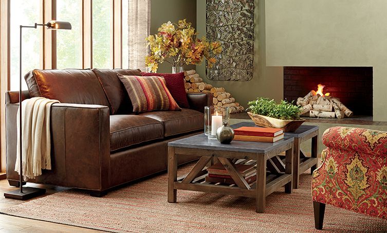 Davis Leather Sofa From Crate And Barrell Well Reviewed More Davis Leather Sofa From Crate And Barrell Well Reviewed More Reasonably Priced Available With Love Seat As