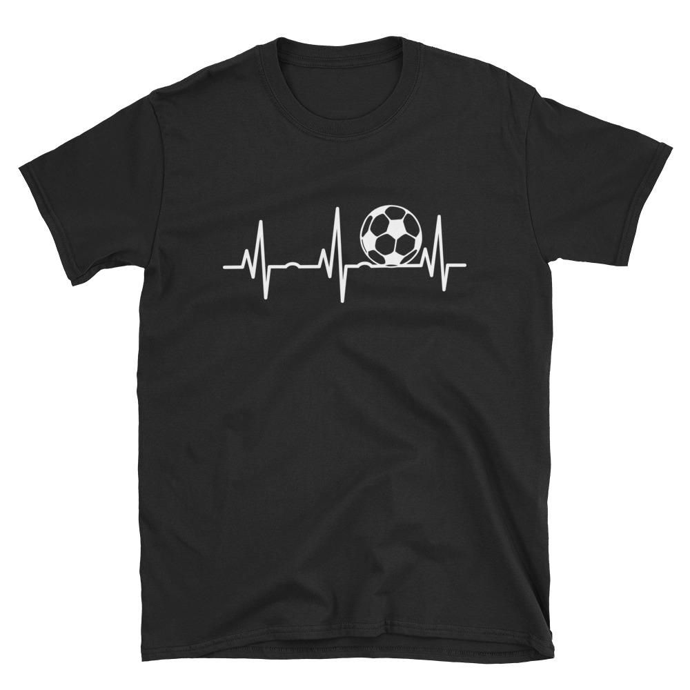 Soccer Heartbeat Unisex T Shirt In 2020 Shirts T Shirt Unisex