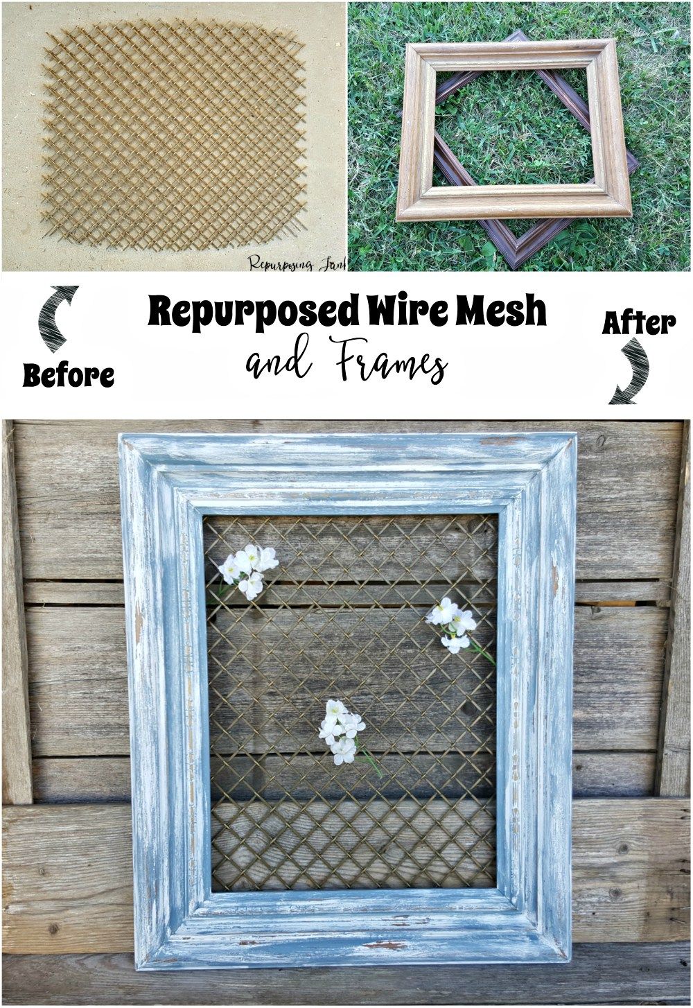 How To Repurpose Wire Mesh And Frames Cabinet How To Repurpose Wire Mesh And Frames Cabinet