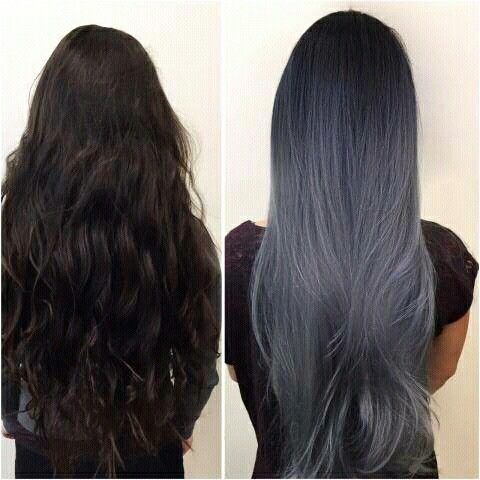 Pin Adăugat De Trofin Ionela Pe Haircut Hair Silver Ombre Hair și