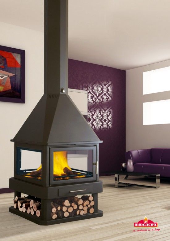 Pin En Chimeneas Y Estufas