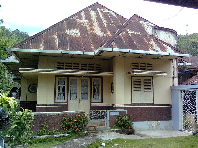 Dutch Colonial Style Indonesian Dutch Colonial House Arsitektur Kolonial Rumah
