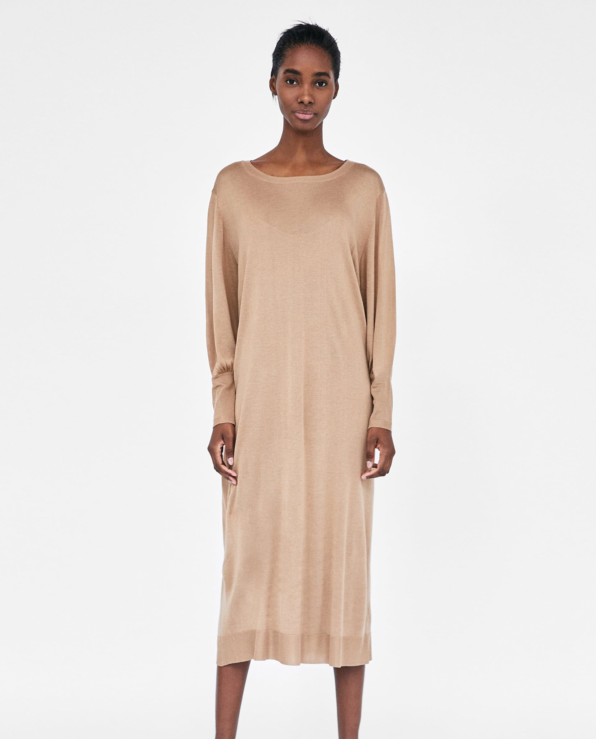 Oversize Kleid Braun Oversize Kleid Braun