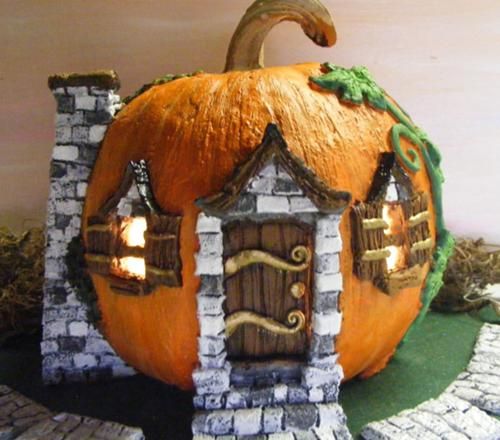 Minecraft pumpkin house.jpg | Pumpkin fairy house, Halloween Minecraft pumpkin house.jpg | Pumpkin fairy house, Halloween