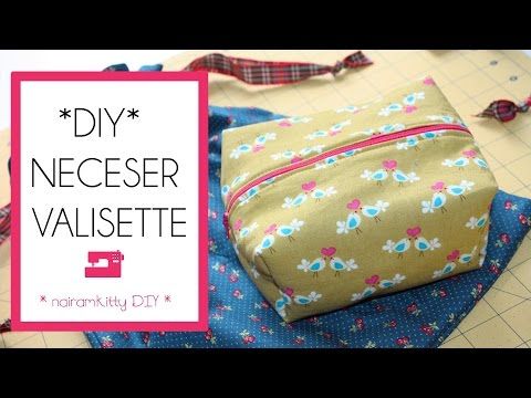 Materiales Tela Exterior Tela Para Forro Guata O Entretela Y Cremallera A Juego De 20cm Tamaño Rectángulos 20cm Nairamkitty Neceser Como Hacer Un Monedero
