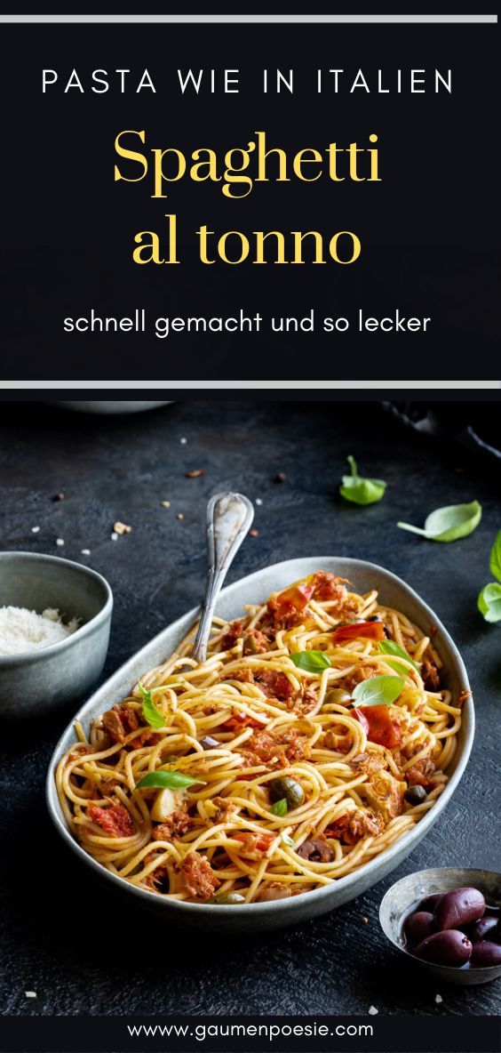 Spaghetti al tonno - Gaumenpoesie