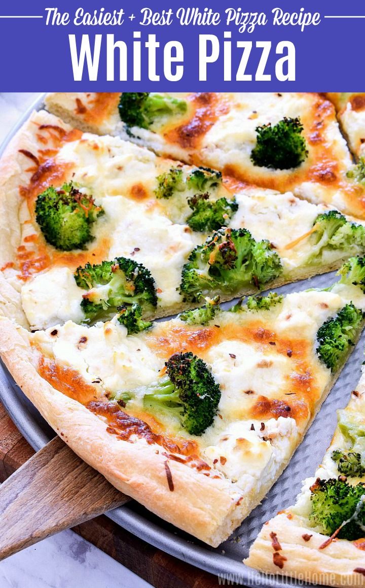 Easy, Cheesy White Pizza
